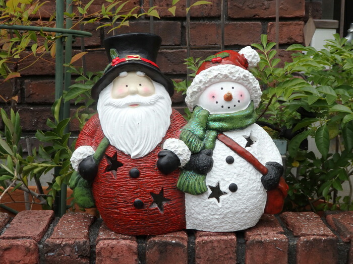楽天市場】クリスマス サンタ スノーマン トナカイ ガーデニング