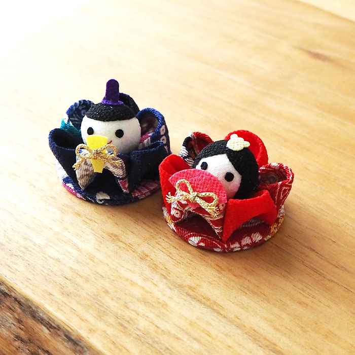 楽天市場】【受注生産品】うさぎ 雛祭 つまみ細工 2個 セット