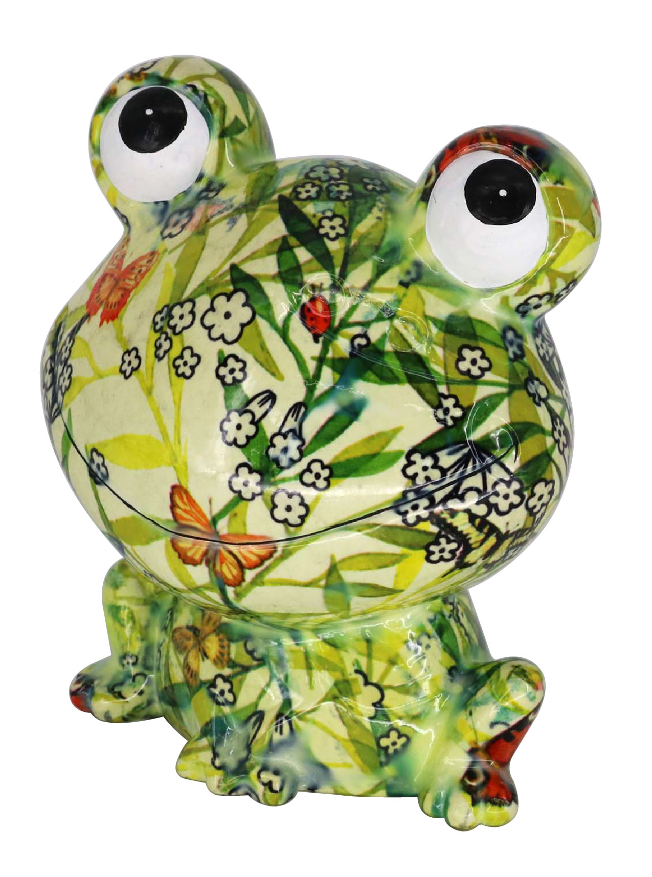 楽天市場】貯金箱 おしゃれ かわいい 陶器 カエル 蛙 オブジェ 置物