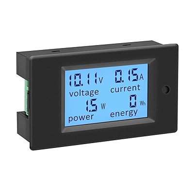 ワット数チェッカー AC デジタル LCD 80-260V 100A マルチ米突 起電力 アンペア数 ワット数 活動力 米突 青碧 うしろ側ともし火 書きあらわす 起電力計 電流計 管する 変流器を持つ
