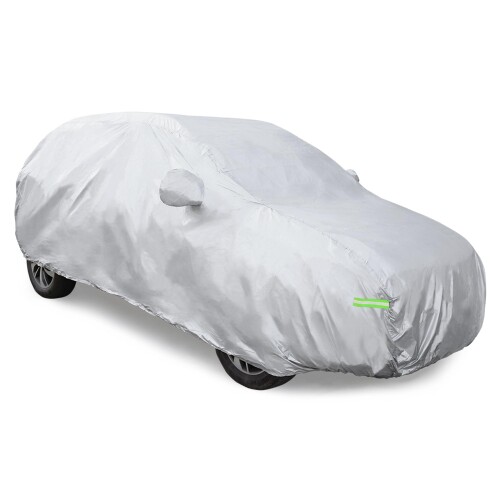 2XXL 防水カーカバー 車用アウトドアフルカーカバー SUV車用ユニバーサル 風防ストラップ付き 全天候型雨日兼用雪保護｜Dusky Rose （ヘアケア・サプリ） 10,761円