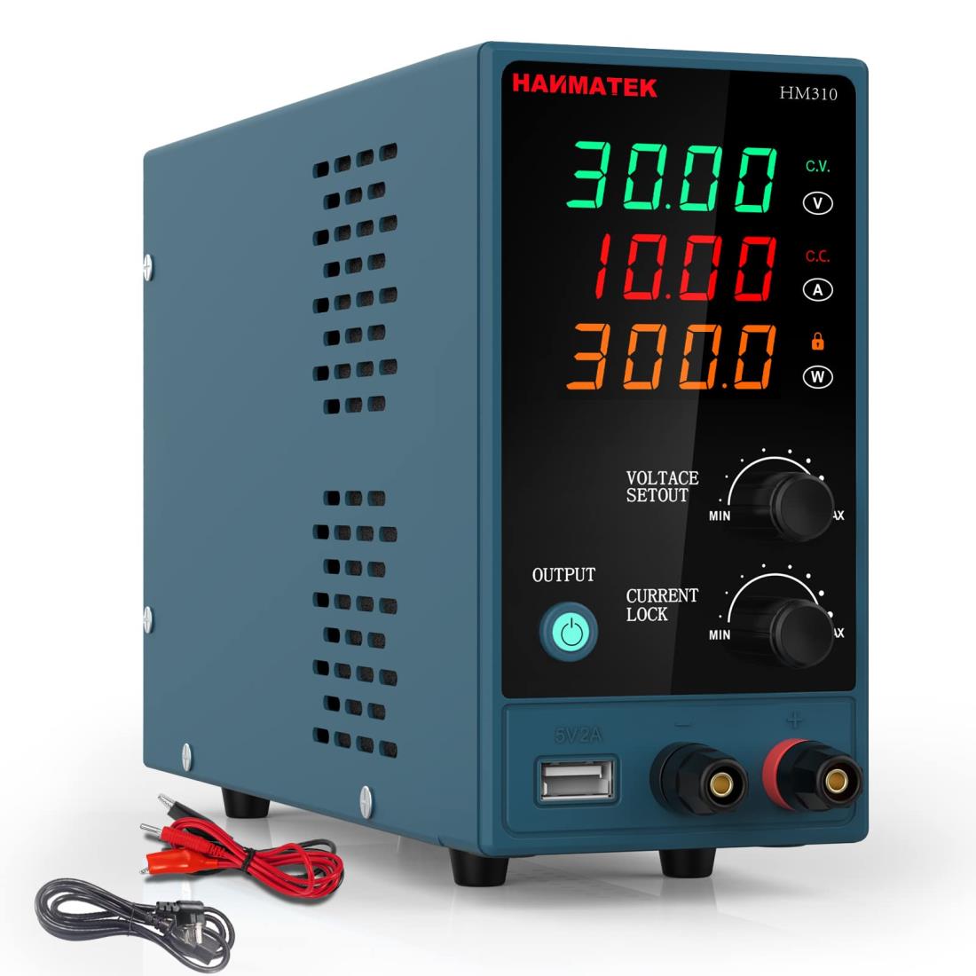 変数直流安定した化ワット数 DCワット数（0-30 V 0-10 A） 起電力＆電流安定したワット数 低耳障りな音高適確さ 自動小銃うつり変わり スイッチングワット数 授業時間の試験室と灯し火の検査と修理用 HM310