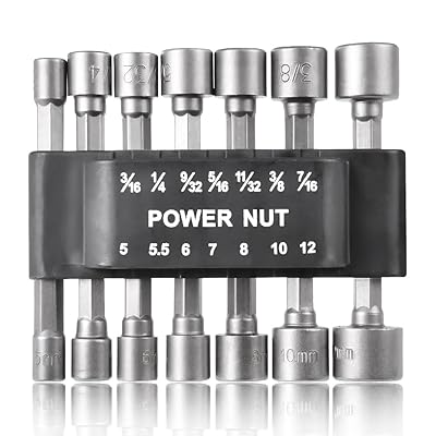 14本仕掛ける 電動ドライバードリルビット Crバナジウム鋼 ソケットアダプタ 3/16-7/16 5粍-12粍 ソケット鍵 ソケット捩り ソケットビット 電動手道具 せん孔機 ビット アダプタ 1/4in六角せん孔機ビット 六角 鍵