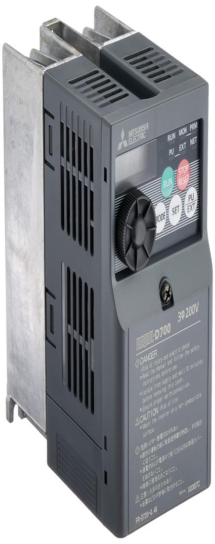 三菱電機 飾り気の無い小型インバータ
