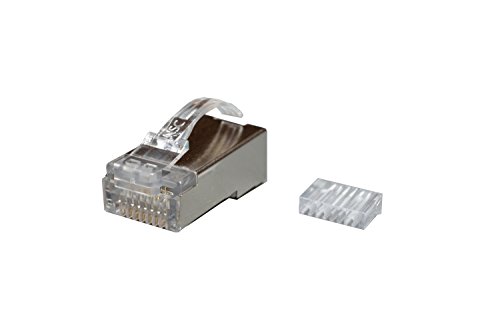 日本製線 Cat.5e 遮蔽物付モジュラープラグ 24AWG) 50個仕掛ける NSP524-S 50 木材・建築資材・設備-電設資材-その他
