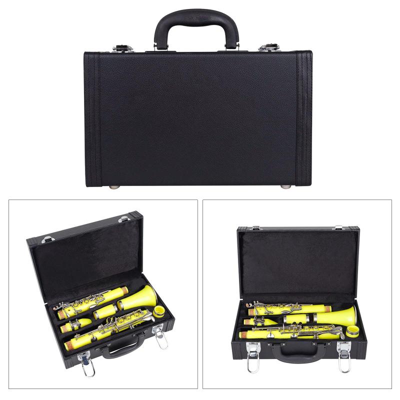 clarinet storage case padded box dustproof instrument accessory carry bag