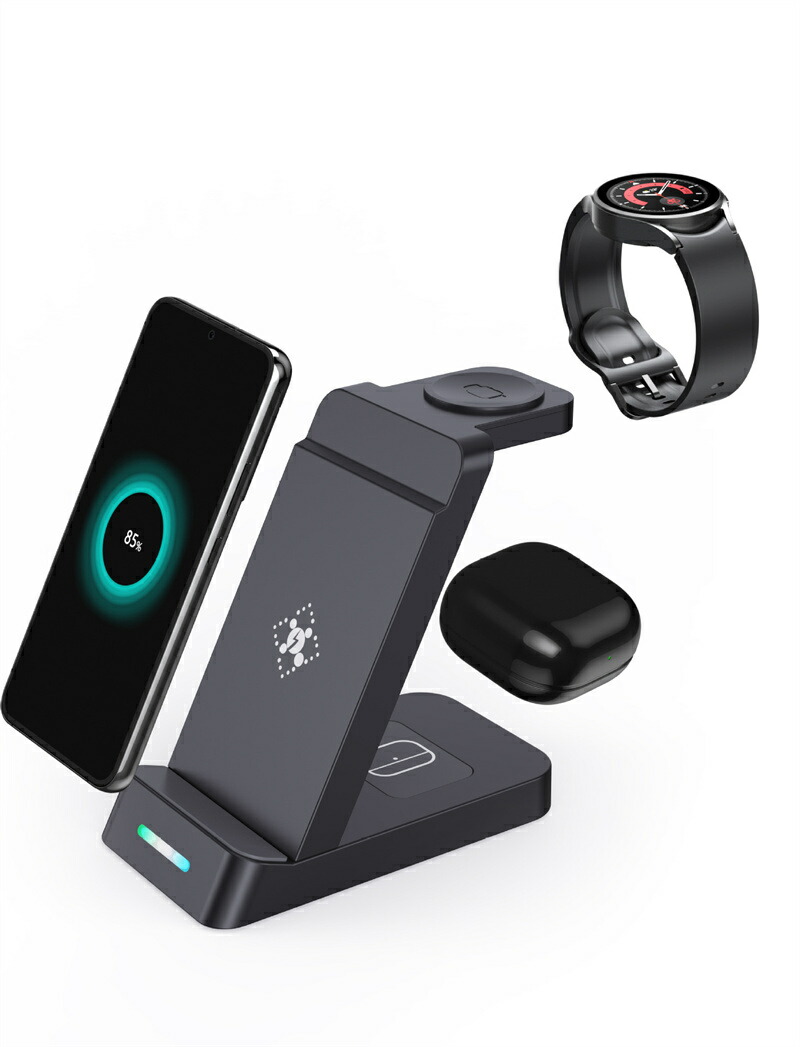 楽天市場】NANAMI3in1ワイヤレス充電器GooglePixel専用15W高速充電