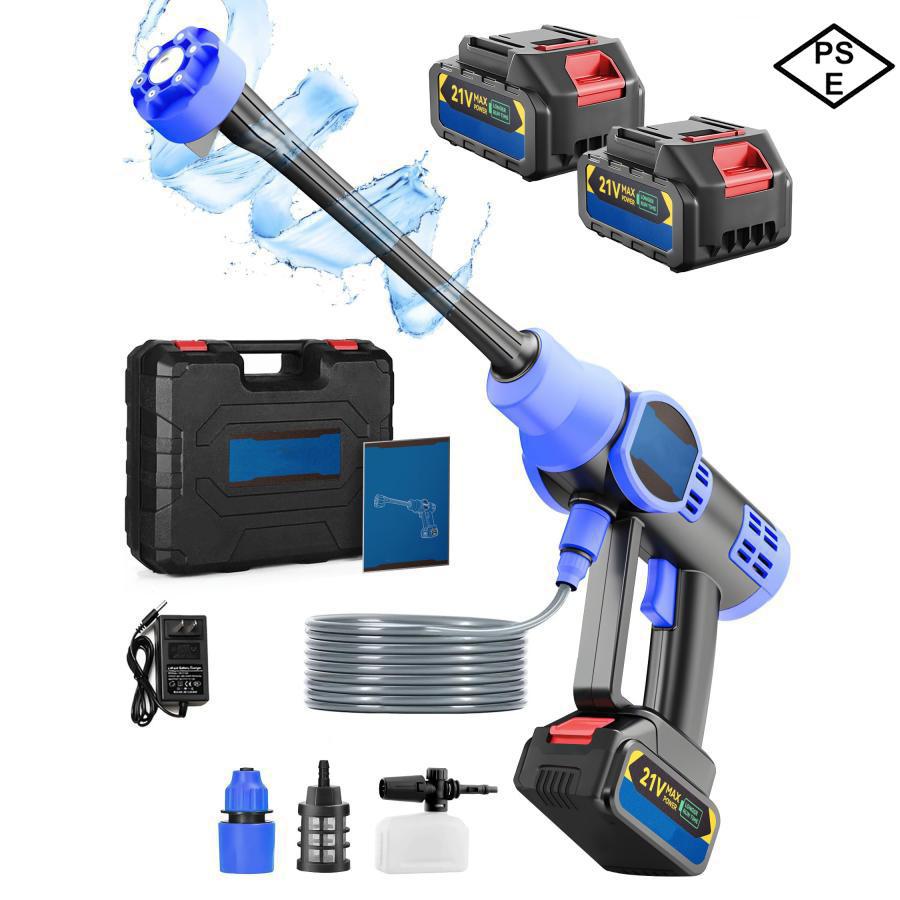 高圧洗い濯ぎ機 コードレス 申し受ける式 12MPa 600W 豪然たるな吹きつける 8-10M 20000mAh 長時間守りつづける 60-80分 コードレス高圧洗い濯ぎ機 6合1多役立つことノズル 自吸式 豪然たる吹きつける 軽さ 身寄り用