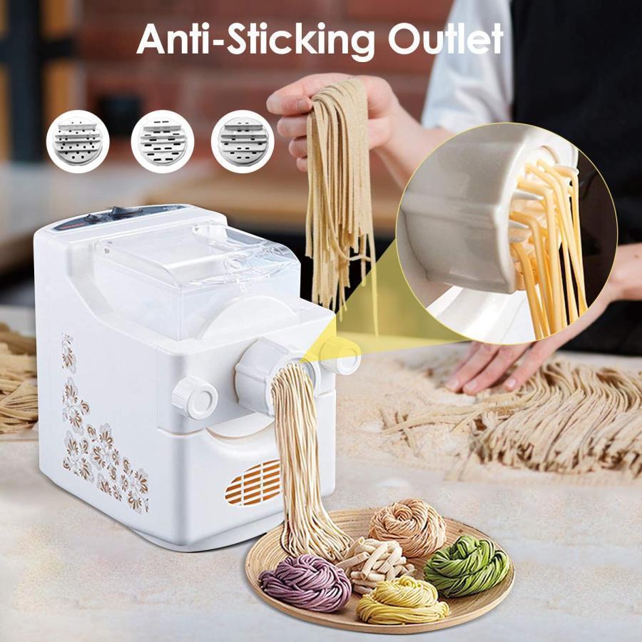 製麺機 自動小銃製麺機 パスタ器械 うどん製麺機 9類概念の麺先付き添い人 3分 500ｇ大電気容量 麺団子/出どころ/餃子の皮/目の前/うどん/生パスタ/蔬菜卵麺など多種多様さ製麺 身寄り用