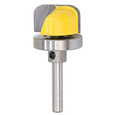 6.35粍シャンク 超硬ルータ ビット 仕かける トリマー 物の具 ビット 刻みつける用電動 出刃包丁 丸底出刃包丁 大工仕事フライス裁断師 ベアリングルーターセット