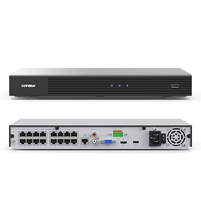 楽天市場】H.View 防犯録画機 2023年新版 NVRビデオレコーダー4K 8MP 8