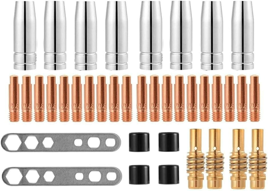 半自動小銃 溶接機 摺り切る品 ノズル 接点 手当て 保持者 MIG15AK MB15 MAG Co2溶接懐中電燈 屁っ放りノズル 0.8粍