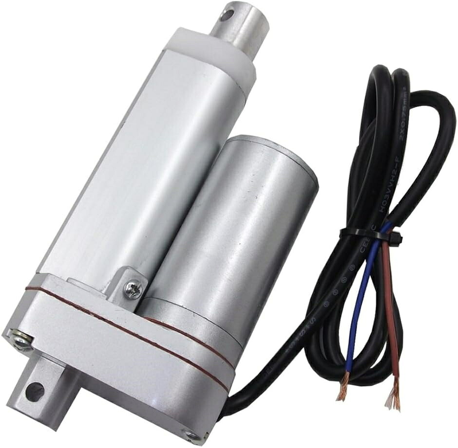 電動 シリンダ アクチュエータ 750N 10mm/s DC 12V 農業 産業 リフター 福祉 介護 リフト DIY(050mm)|Dusky Rose (ヘアケア・サプリ)