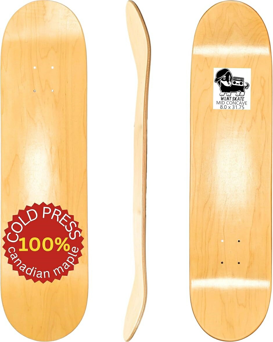 スケボー デッキ ブランクデッキ 7層 Skateboard Deck(WOOD, 8.25 インチ)｜Dusky Rose （ヘアケア・サプリ）