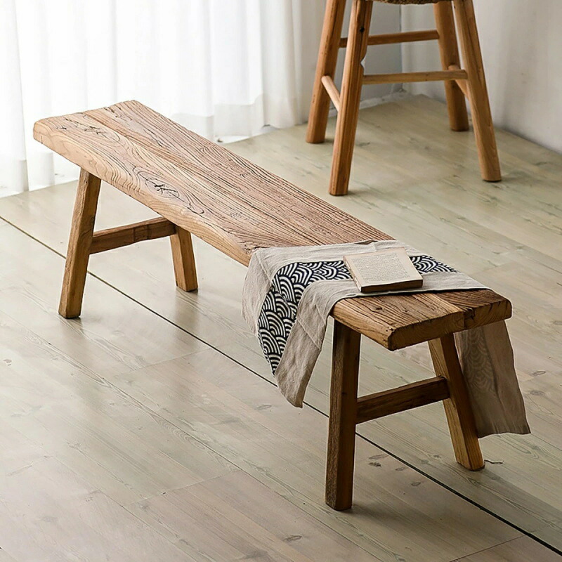 木製ロング 長椅子 純乎たる材 晩ご飯長椅子 農園住みか 晩ご飯長椅子 100/120/140/160/180糎 エントランスベンチ 松材 安定したした耐荷重 精神的な統合が飾り気の無い 屋内でも室外でも当て嵌める能力のある(180糎)