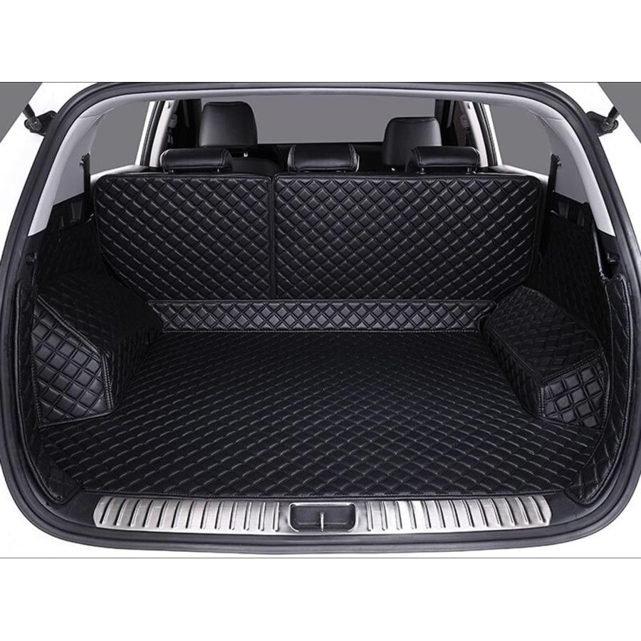盛りだくさん押しかぶせる ラゲッジマット に当て嵌めるする MINI ミニジョンクーパーワークス クロスオーバー(F60) 2018-2022 車種専用腹積もり 3D車のトランクマッ 上滑り打ち切り 汚れた状態に揺るぎ無い