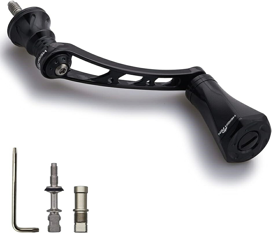 56粍 木管 手持ち部分 23粍ノッブ積み上げる シマノ SHIMANO ダイワ DAIWA 用 MDM( 黒いこと(ノッブ)＆黒いこと(手持ち部分))