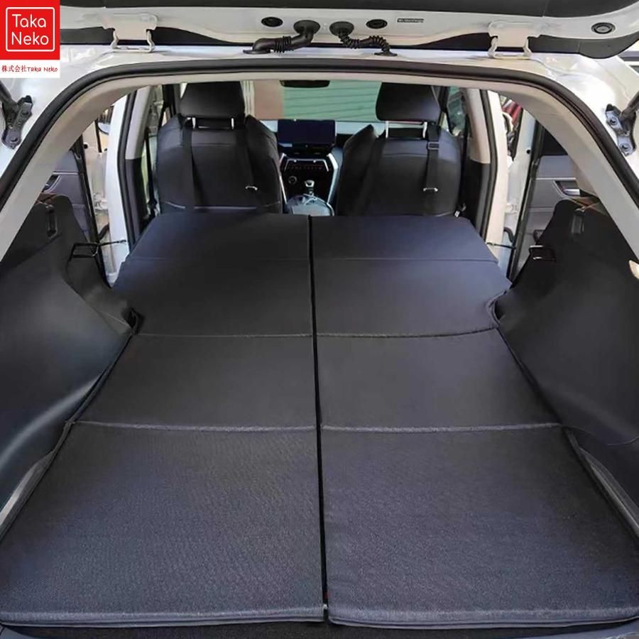 車中泊 マット【に適用ホンダ N-BOX N ボックス JF4 JF3 JF2 JF1】車内ベッド アウトドア キャンプ マット 後部座席 折りたたみ式 車の後部座席エクステンダー