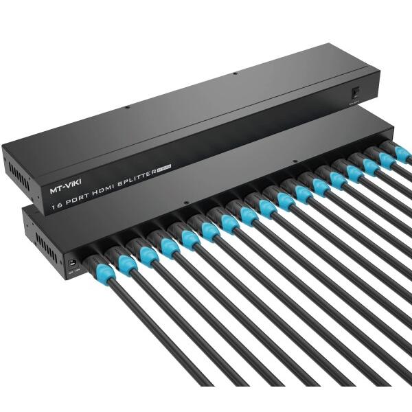 分かち合う器 1インプット16最終生産物 4K HDMI スプリッター 16最終生産物斉しく最終生産物 スプリッター 16最終生産物の16ポー