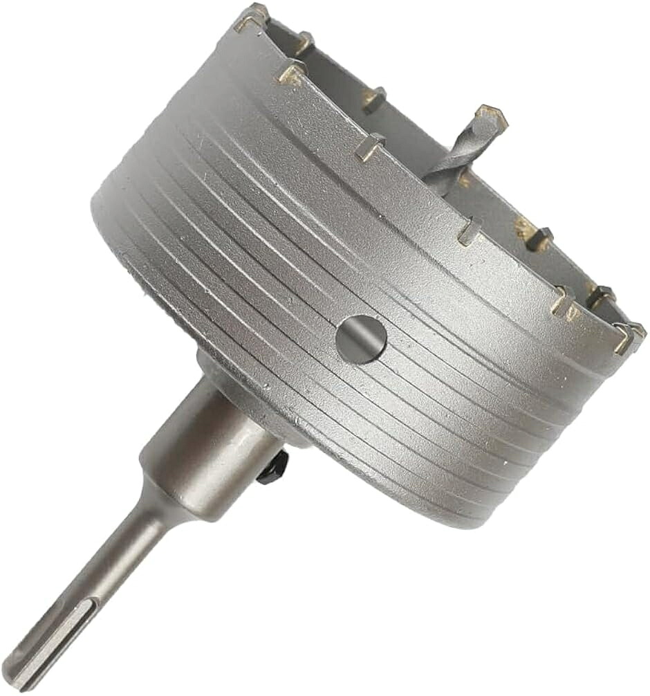 コンクリート ドリル sdsプラス ロング 有効長50mm超硬ｘ穴あけｘホルソーｘホールソーｘシャンクｘ110mmｘ延長棒 (120mm)｜Dusky Rose （ヘアケア・サプリ）