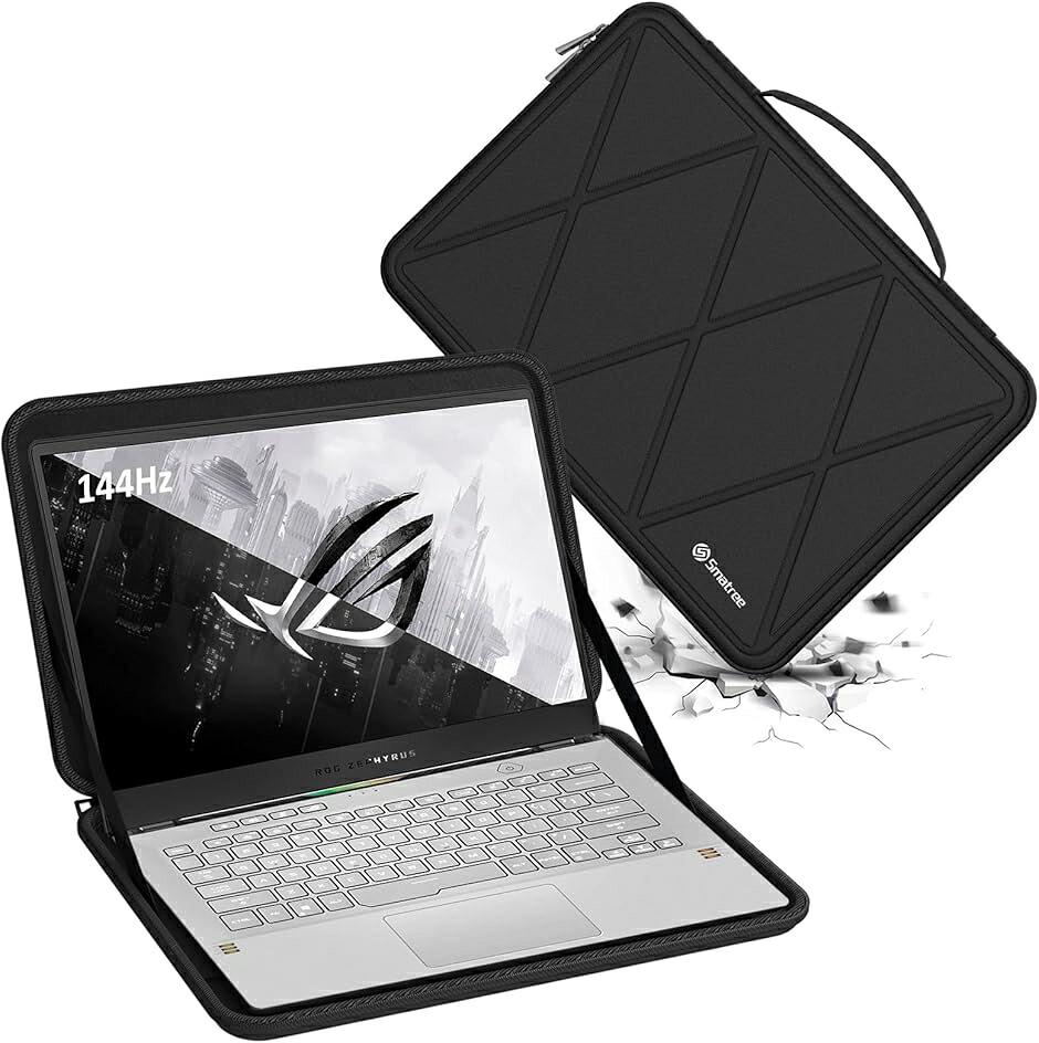 【互換品】 ハードEVA保護スリーブケース 防水(Black-For ASUS 14インチ, For ASUS 14インチ(X8253）)｜Dusky Rose （ヘアケア・サプリ）