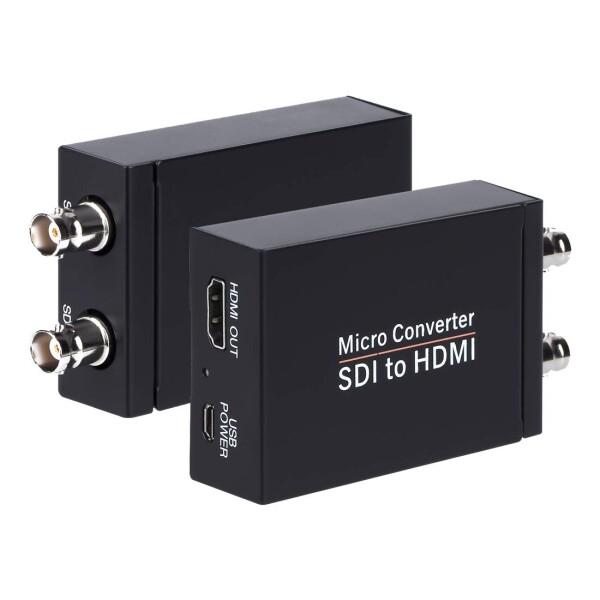 コンバーター SDI/HD-SDI/SD-SDI to HDMI変換器 sdi hdmi 変換 1080P ESD保護機能搭載｜Dusky Rose （ヘアケア・サプリ）