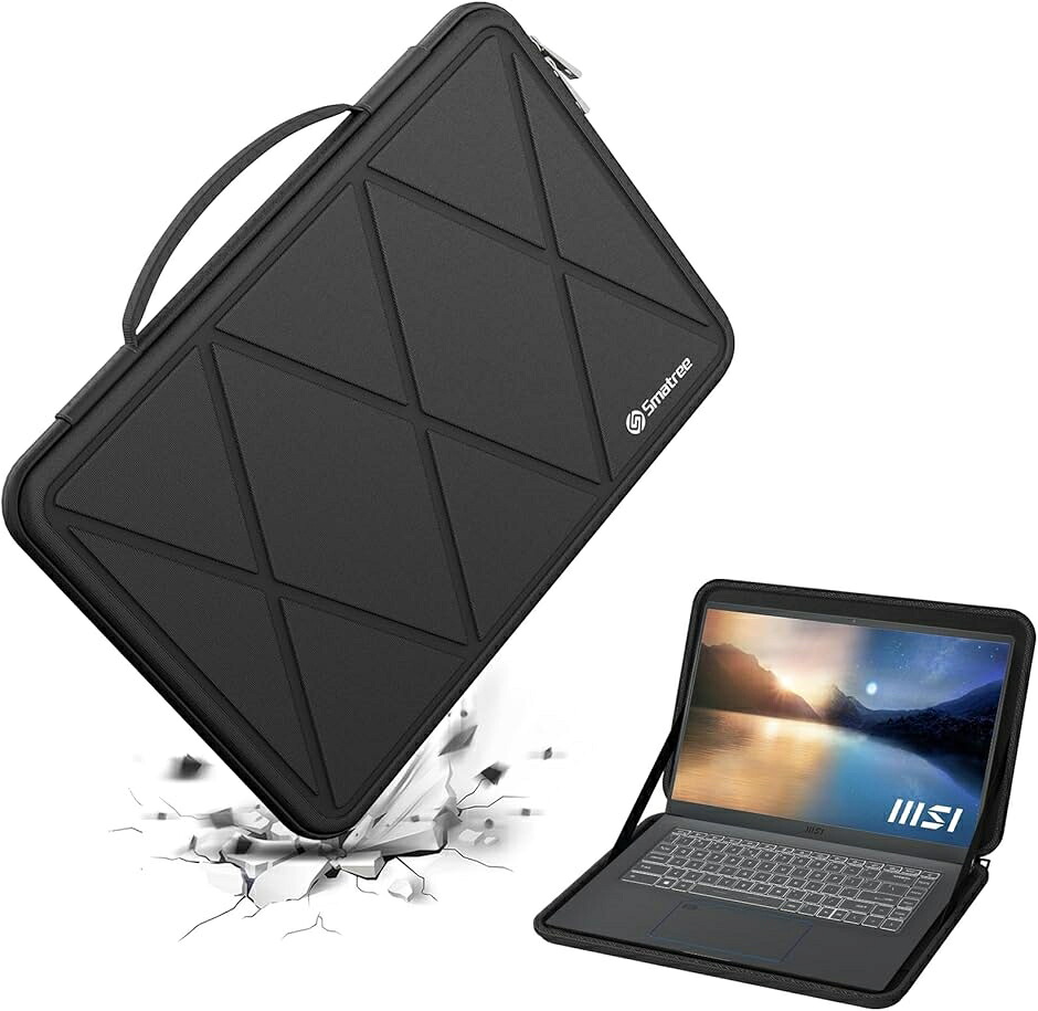 【互換品】 ハードEVA保護スリーブケース 15.6インチ MSI 防水スリーブ MDM(Black, For MSI 15.6インチ（M84）)｜Dusky Rose （ヘアケア・サプリ）