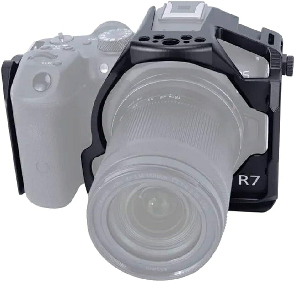 【取り替えっこ品】Niceyrig アルカスイス取り替えっこのお皿-532 写真機 伏せ篭 Canon EOS R7/EOS 冷ややかさ MDM(黒いこと)