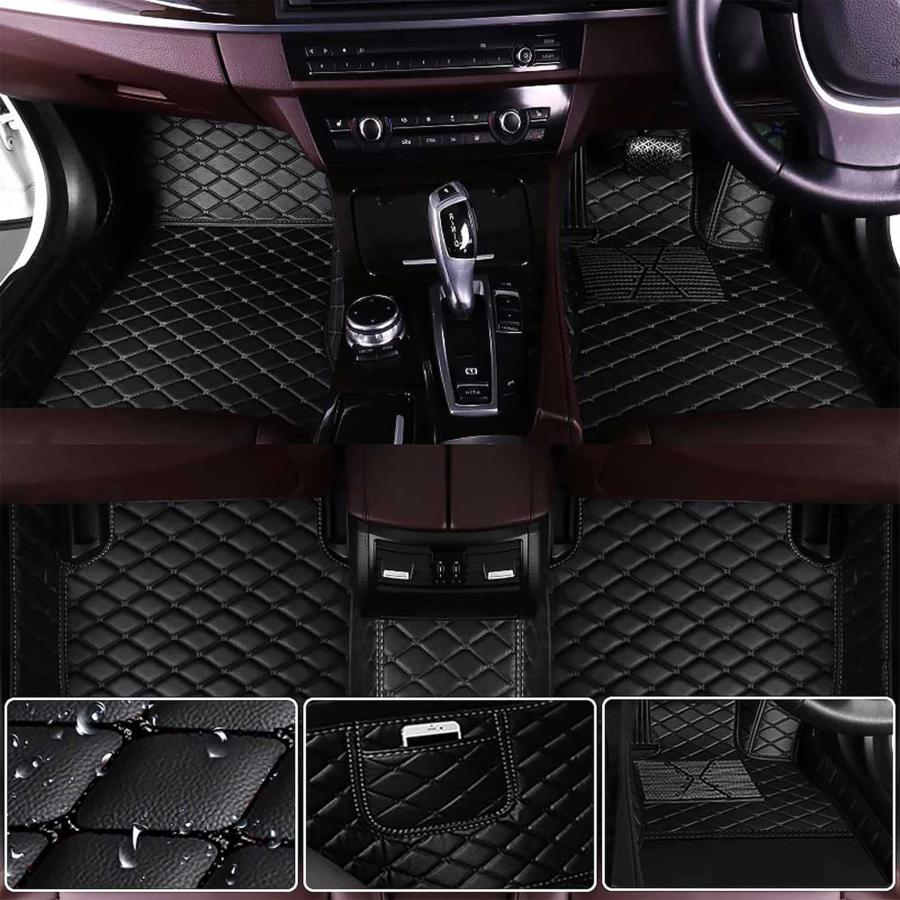 「MINI ミニジョンクーパーワークス クロスオーバー(F60) 2017-2021」専用立ち会い場引っ敷き フルサラウンドカーマット XPE原料品 立体立ち会い場引っ敷き 車種専用 カスタム