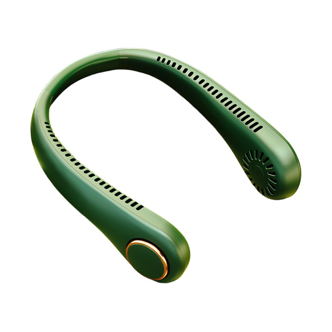 首掛け扇風機 通い 持ちはこぶ扇風機 冷やりとした 静音 軽さ心積もり 旅する/運動競技/世帯/父の日/母の日/生まれ落ちる日 差し上げ物