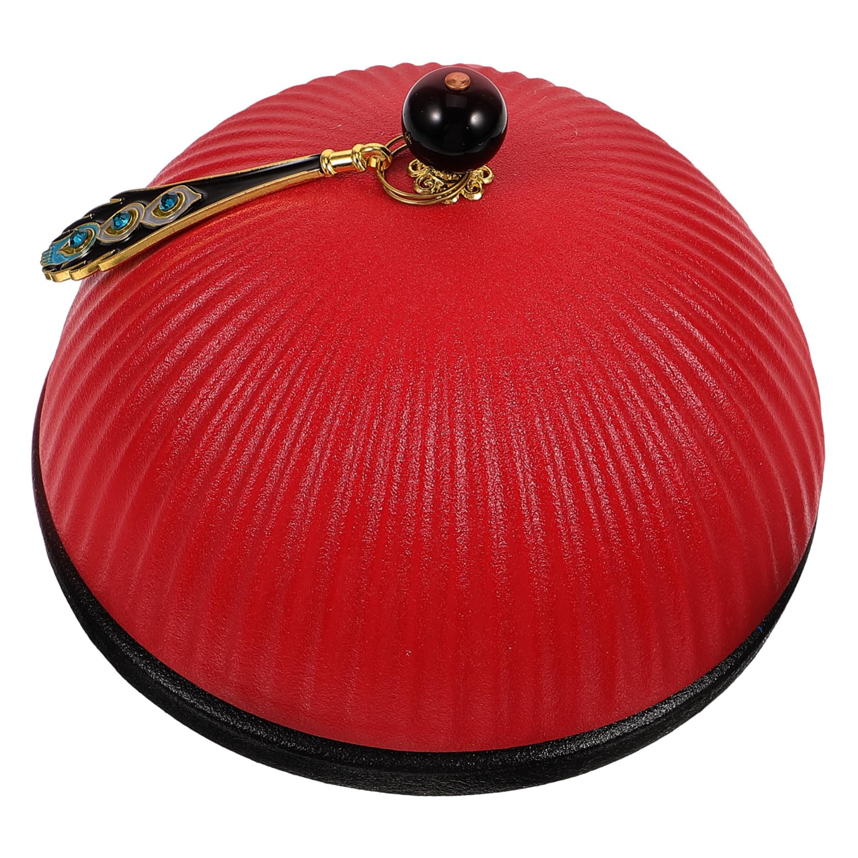 クリエイティブ官帽灰皿 陶器製 耐摩耗性 テーブル用セラミック灰皿 ホームアクセサリー オフィスデスク用 卓上装飾品｜Dusky Rose （ヘアケア・サプリ）