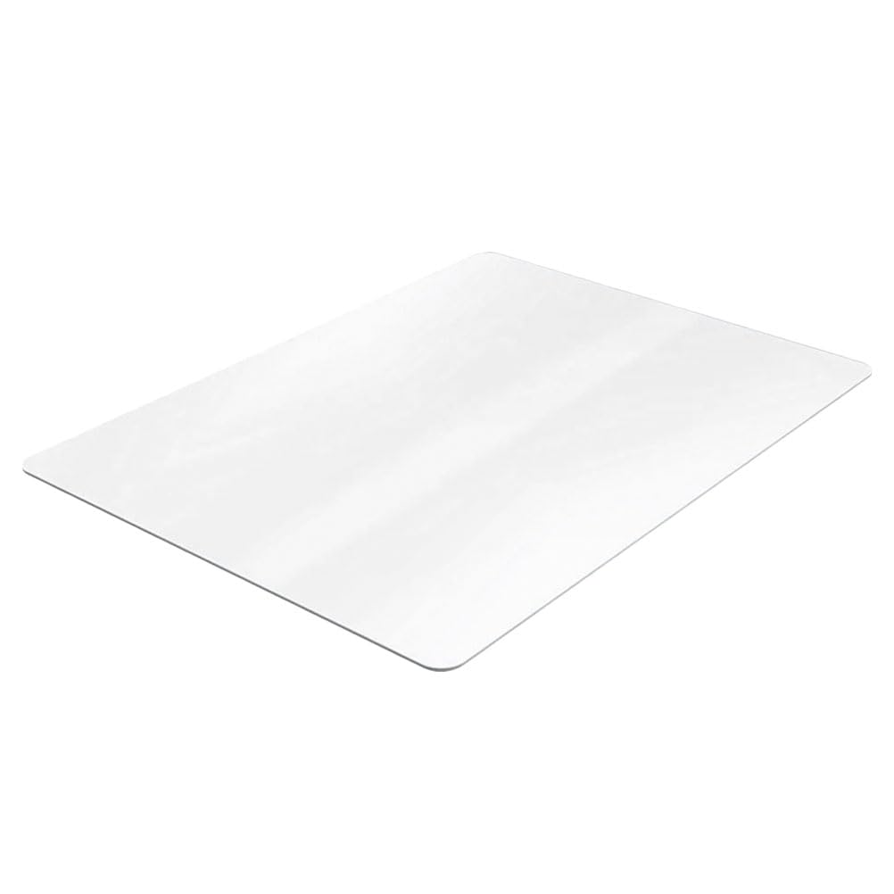 木製の床用チェアマット 透明PVC素材 厚さ1.5mm 50×80cm 床保護用滑り止めチェアマット 多目的使用家具や冷蔵庫の下にも最適|Dusky Rose (ヘアケア・サプリ)