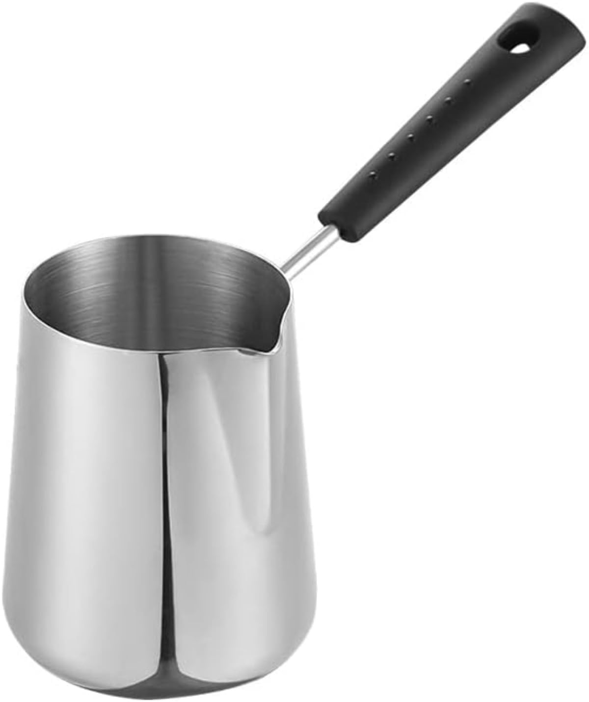 トルココーヒーポットコーヒーメーカーモカステンレスティーポット加熱コーヒーケトル、耐久性 (900ML)|Dusky Rose (ヘアケア・サプリ)