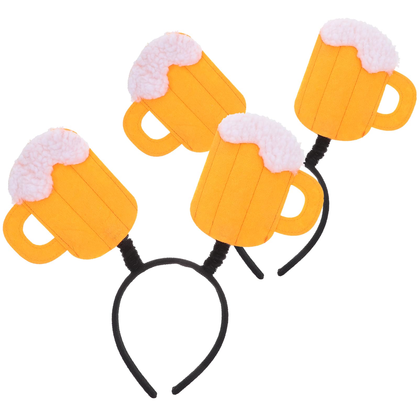 [OSOLADY] 軽量で快適な着用感のビールマグ型ヘアピンカチューシャ 誕生日やさまざまなパーティーに使える秋の祭典アクセサリー 2個セット｜Dusky Rose （ヘアケア・サプリ）