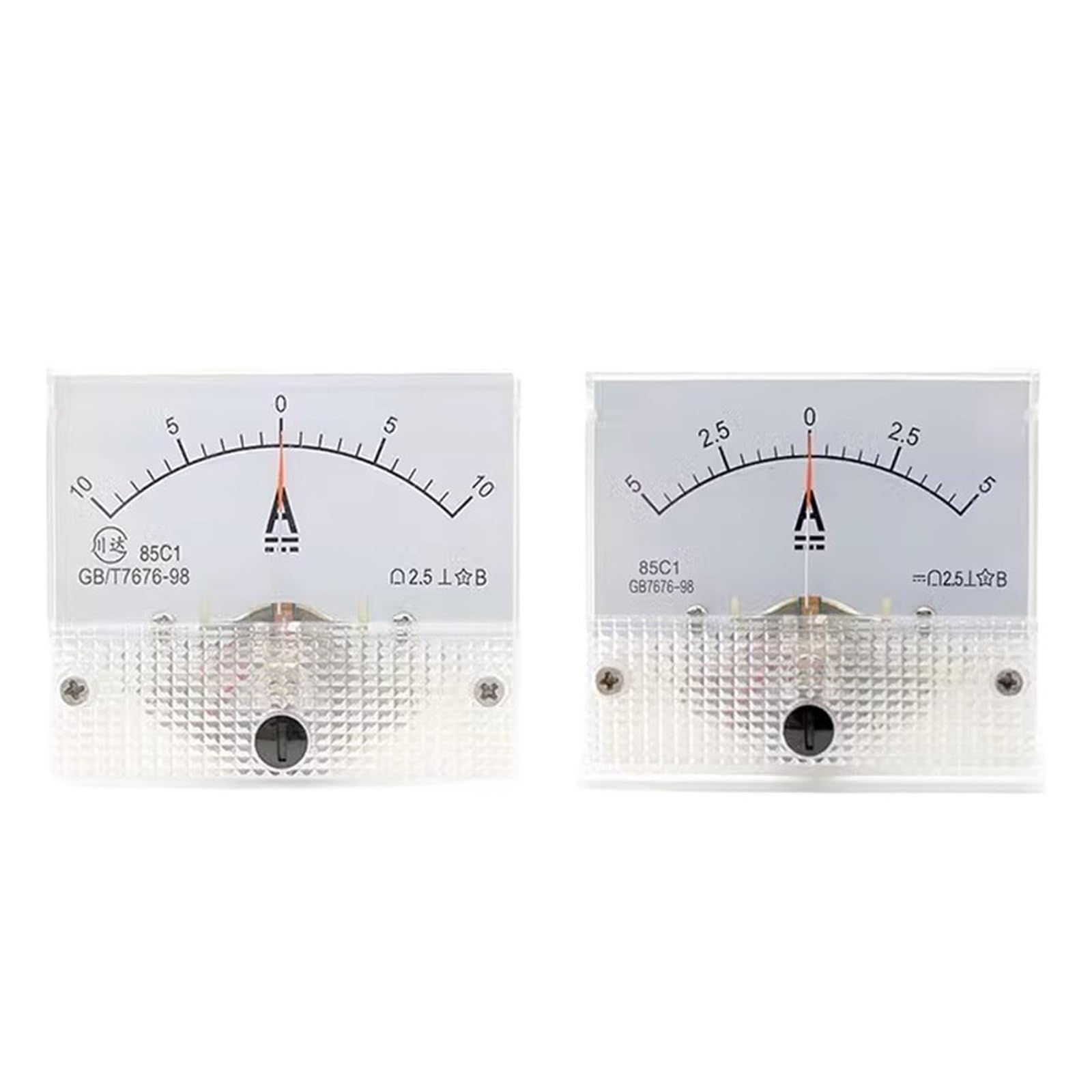 85C1-A DC /75mv 電流計ゲージアナログパネル AMP 電流計 10A -0-10A 電流計 1A 3A 5A 10A 20A 30A 50A 100A 200A 500A(50A -0-50A)｜Dusky Rose （ヘアケア・サプリ）
