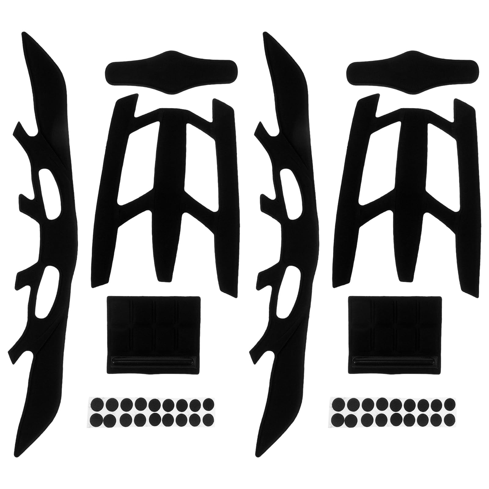 銀輪ヘルメットフォームパッドセット 軽さ耐久座布団 吸汗通人となりフォームインサート 取り替えっこ用安全帽佩び物 マウンテンバイク サイクリング用 2仕掛ける