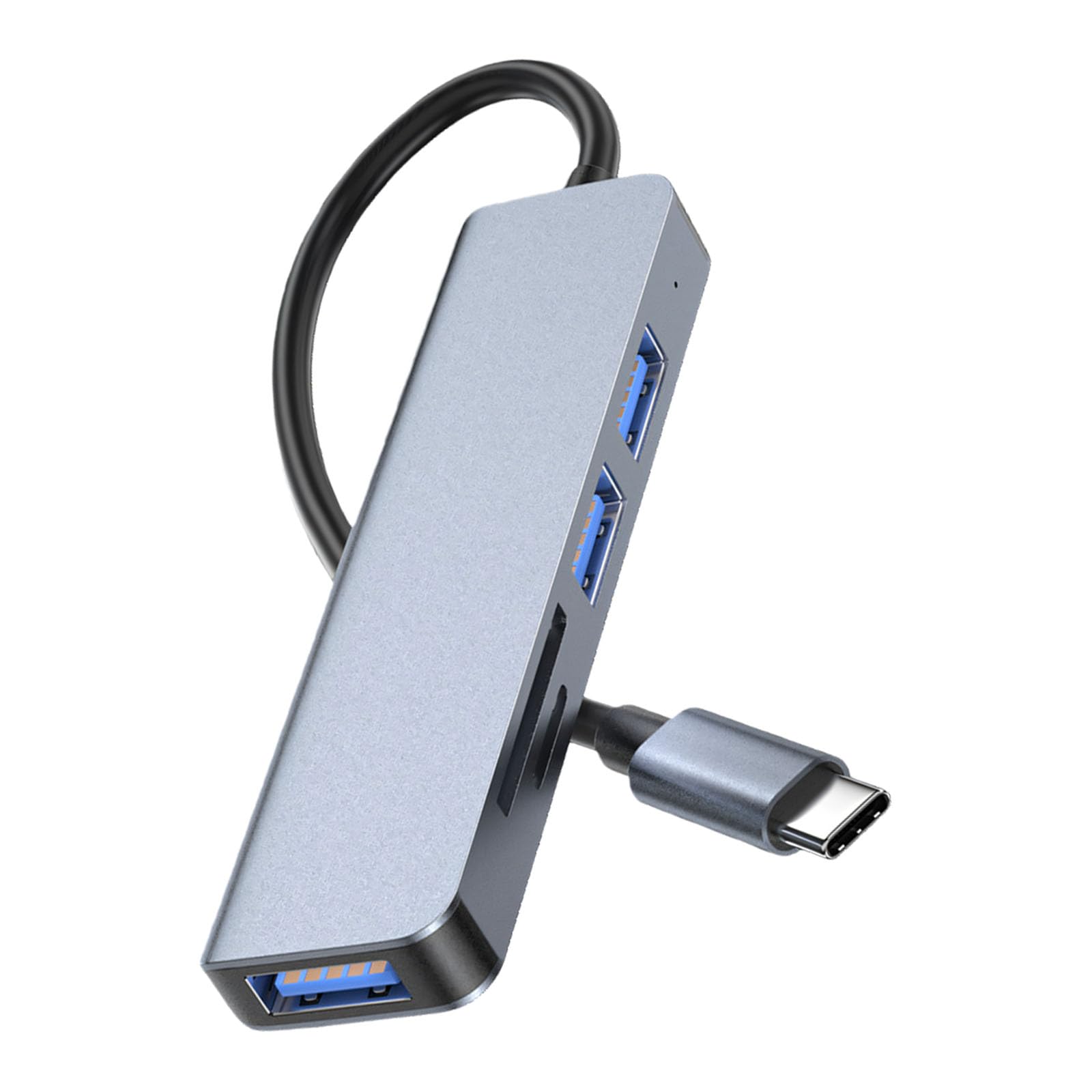 アルミニウム合金 USB Type C アダプタ HDTV 出力およびデータ転送用複数 USB ポート メモリ カード リーダー アルミニウム C ドック｜Dusky Rose （ヘアケア・サプリ）