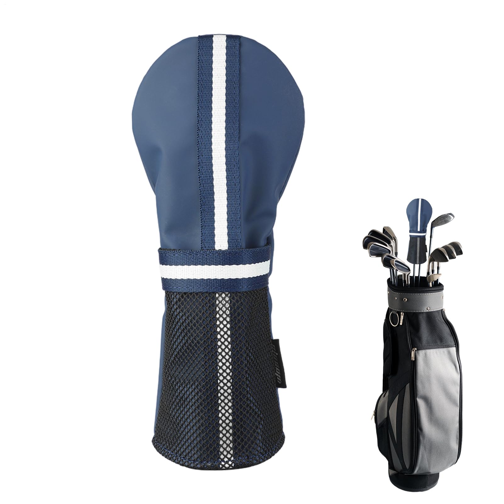 golfClub Covers 伸縮性フィットプラッシュ裏地ラップ - 破れにくい保護ヘッドカバー、伸縮性のある丈夫なゴルフウッドドライバースリーブ、プレミアムゴルフアクセサリーセット | 女性 お父さん 誕生日 クリスマス|Dusky Rose (ヘアケア・サプリ)