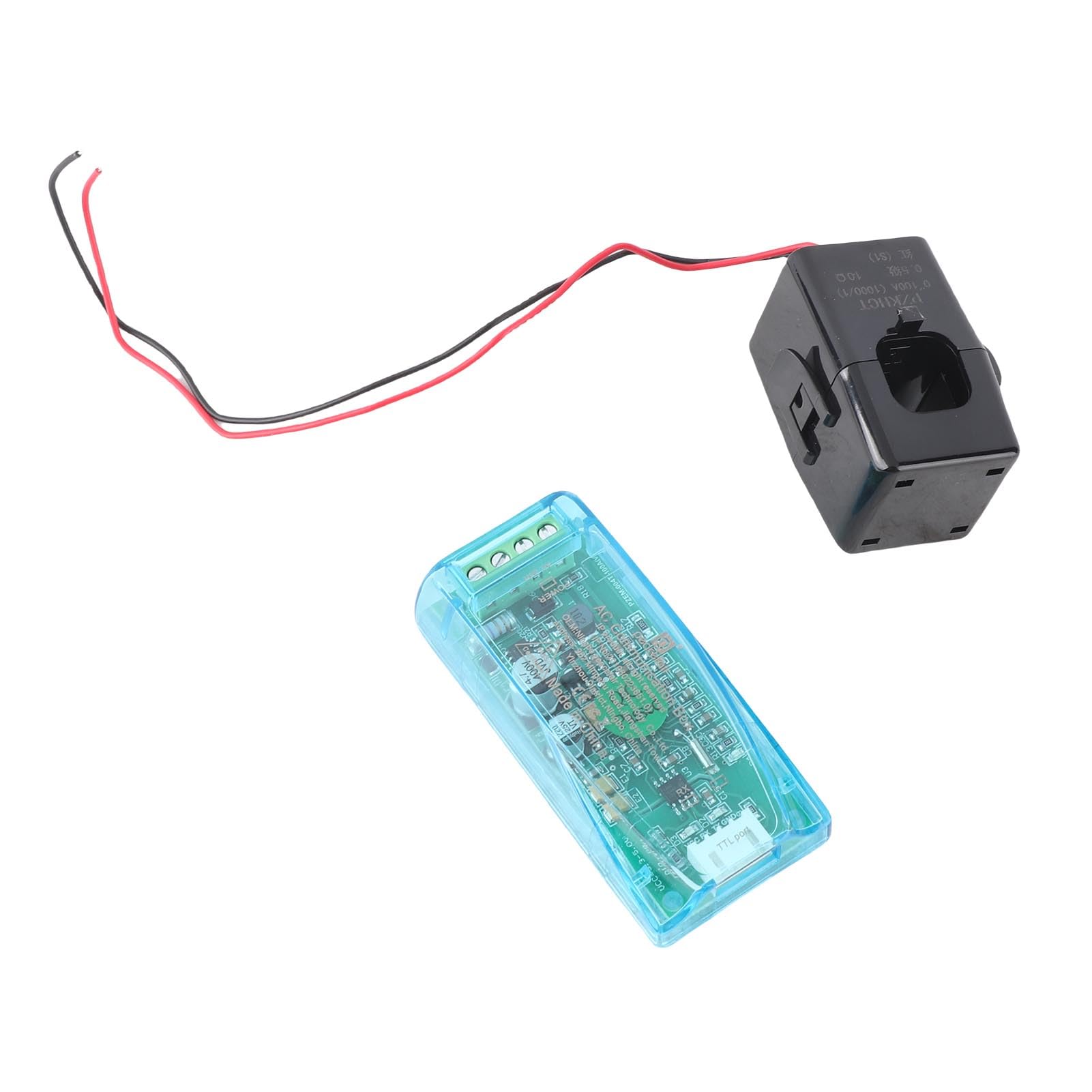 PZEM-004T 家庭用 TTL インターフェースおよび USB ケーブルを備えた AC 電力エネルギーを測定するための通信モジュール 3.1 X 1.5 X 0.7 インチ (100A+CT)｜Dusky Rose （ヘアケア・サプリ）