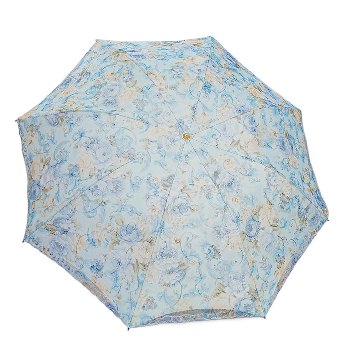 日傘 レース刺繍 uvカット 折りたたみ レディース 遮光 レース 太陽傘 刺繍 和風 晴雨兼用 立体な花柄 耐風 軽量 遮光遮熱 おしゃれ 可愛い エレガント 紫外線遮断 日焼け防止 丈夫 母の日 通勤通学 プレゼント｜Dusky Rose （ヘアケア・サプリ）