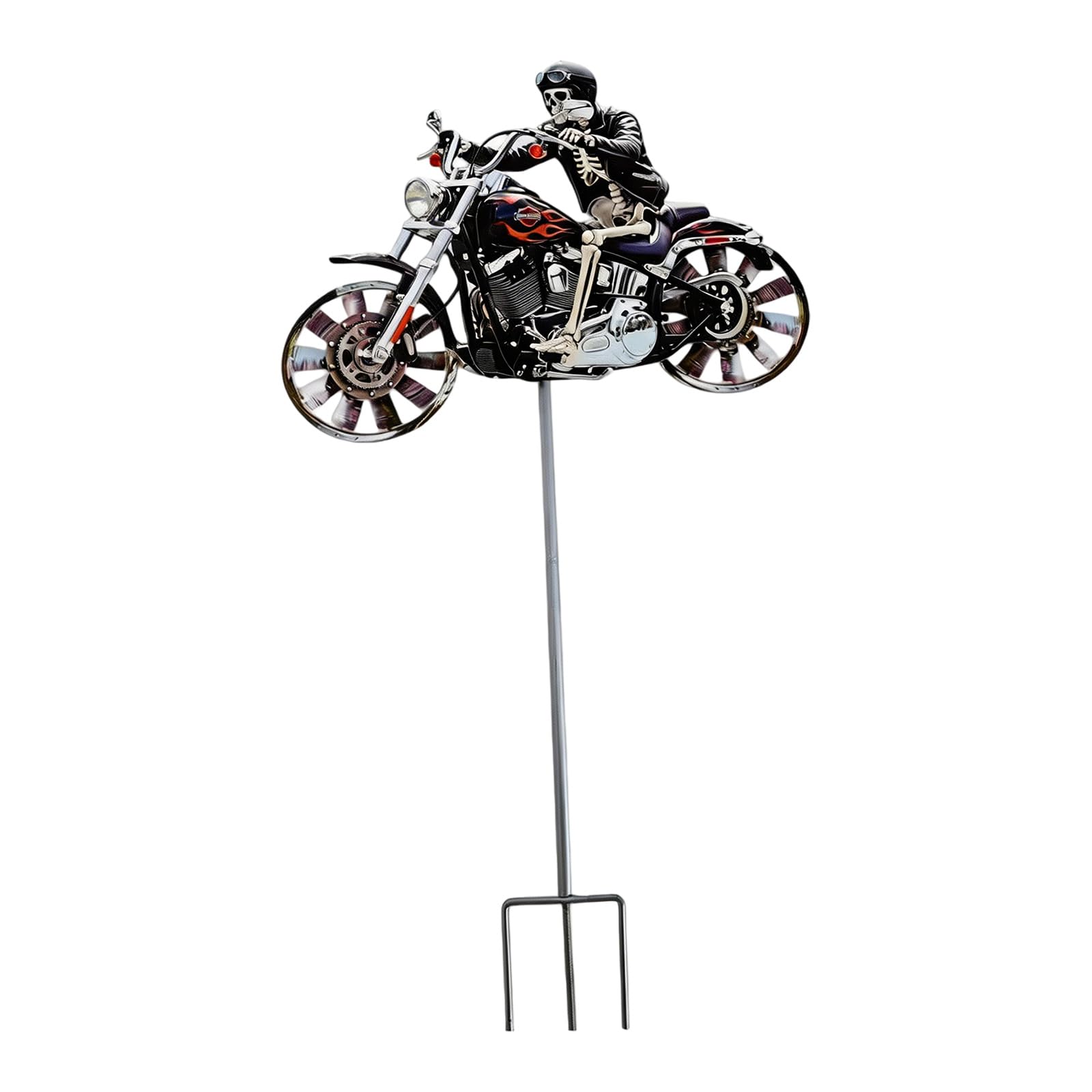 風車ステーク 回転可能 庭用 ガーデン用 ユニークな屋外彫刻 オーナメント 交換用 旋回コンバイン ヤード装飾｜Dusky Rose （ヘアケア・サプリ）