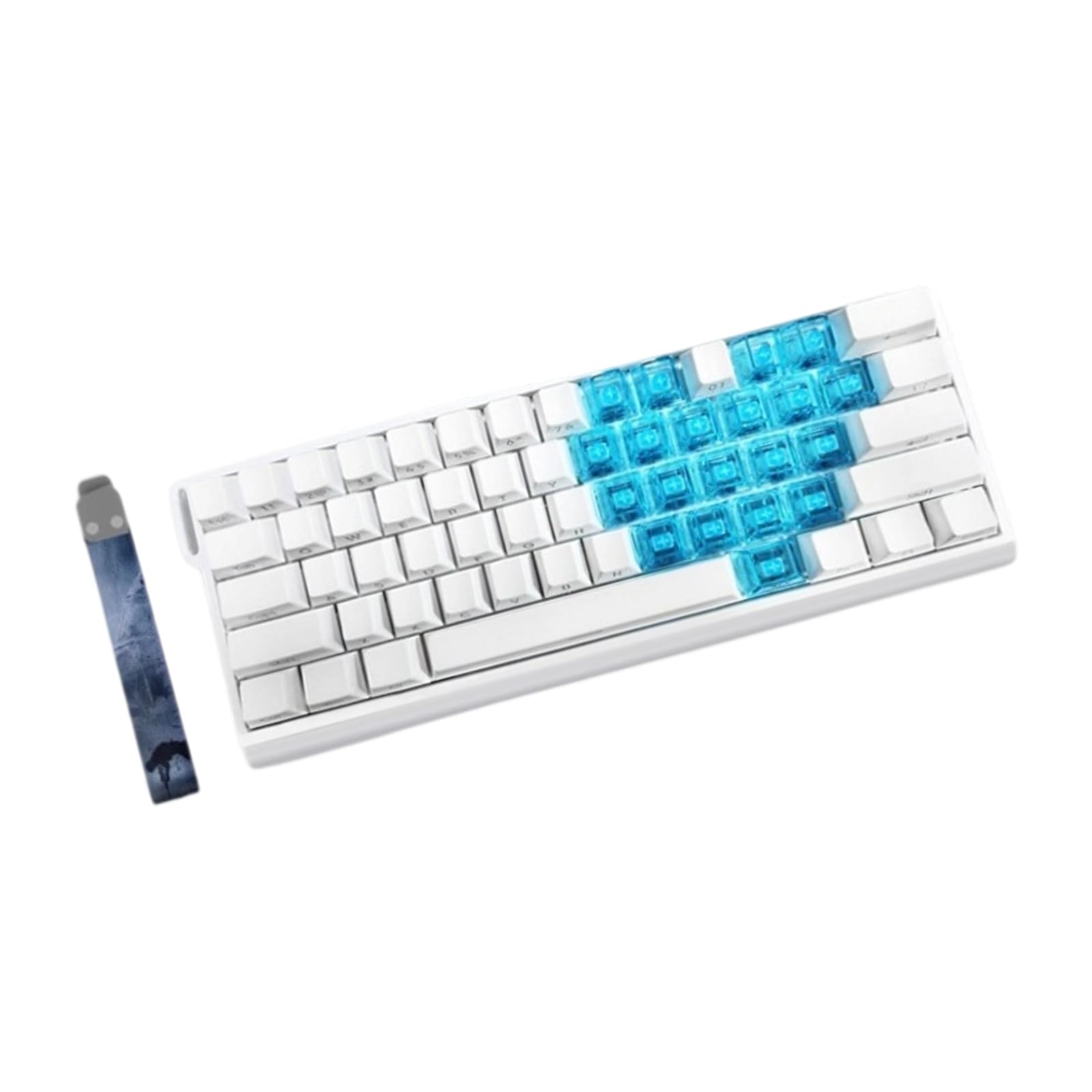 61Key スイッチゲーミングキーボードアルミニウムビルド高速作動カスタマイズ可能なバックライト効果高速応答ゲーミングキーボード｜Dusky Rose （ヘアケア・サプリ） 12,671円