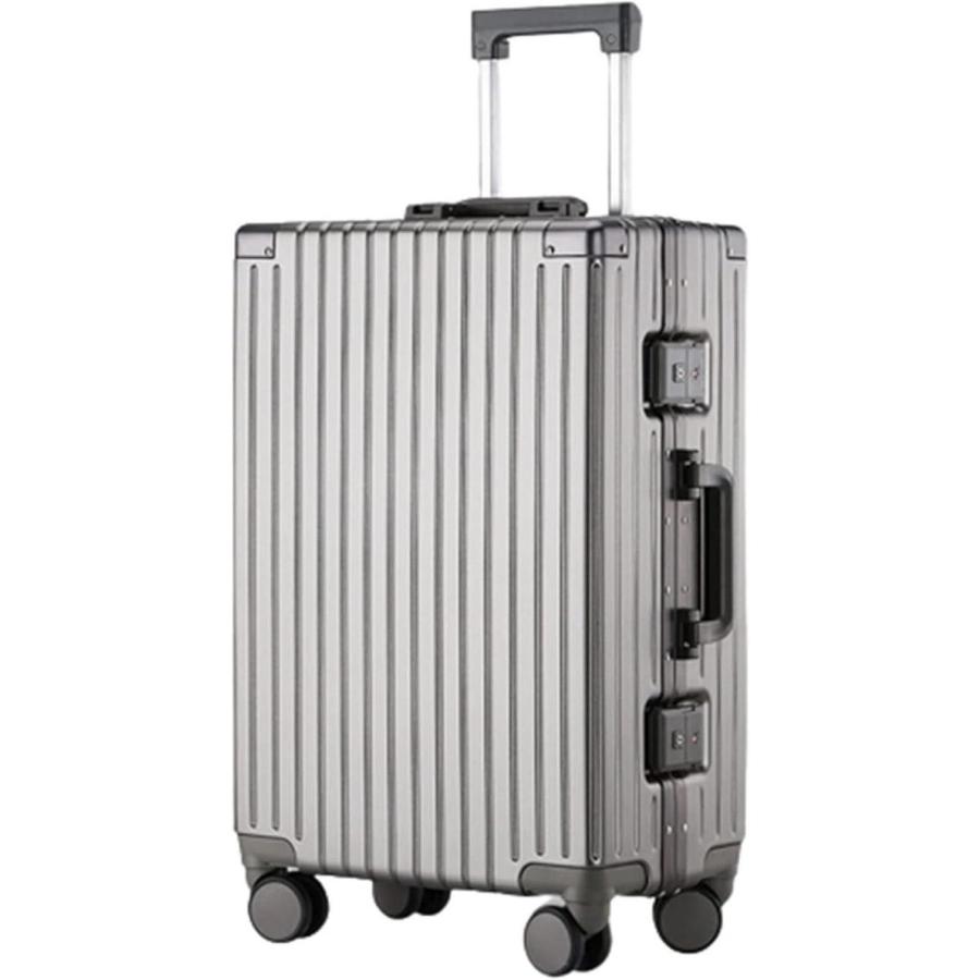 スーツケース キャリーケース 65L キャリーバッグ TSAロック搭載 アルミフレーム 超軽量 大型 耐衝撃 静音 ダブルキャスター 旅行｜Dusky Rose （ヘアケア・サプリ）