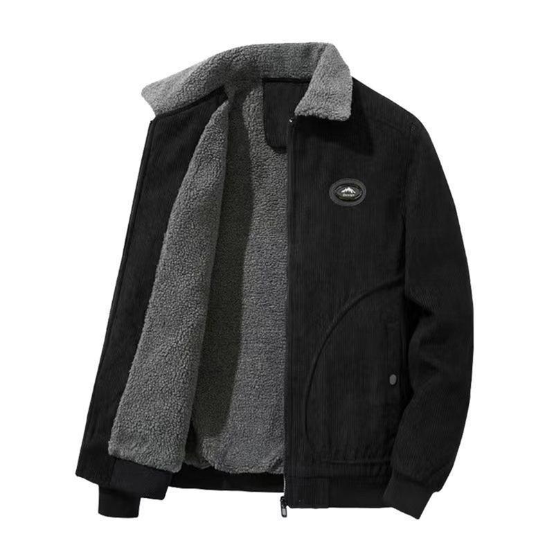 裏起毛厚地の外套 冬服 カーゴブルゾン メンズ ウィンタージャケット ボア付き添い人 防寒 防風 情の籠もった 朦々たる ビッグ影ぼうし カジュアルアウター
