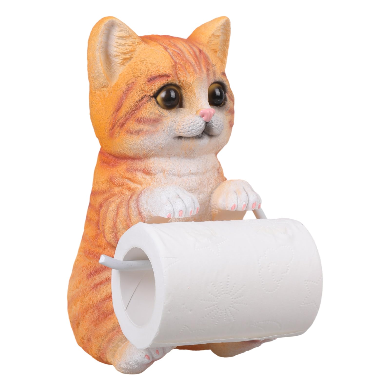 かざり付ける的な猫科毛の荒物に入伸を得たバスルームティッシュロールストレージディスペンサー脂原料品ウォールマウントスペース能率の止ん事無い解決手段猫ティッシュ保持者