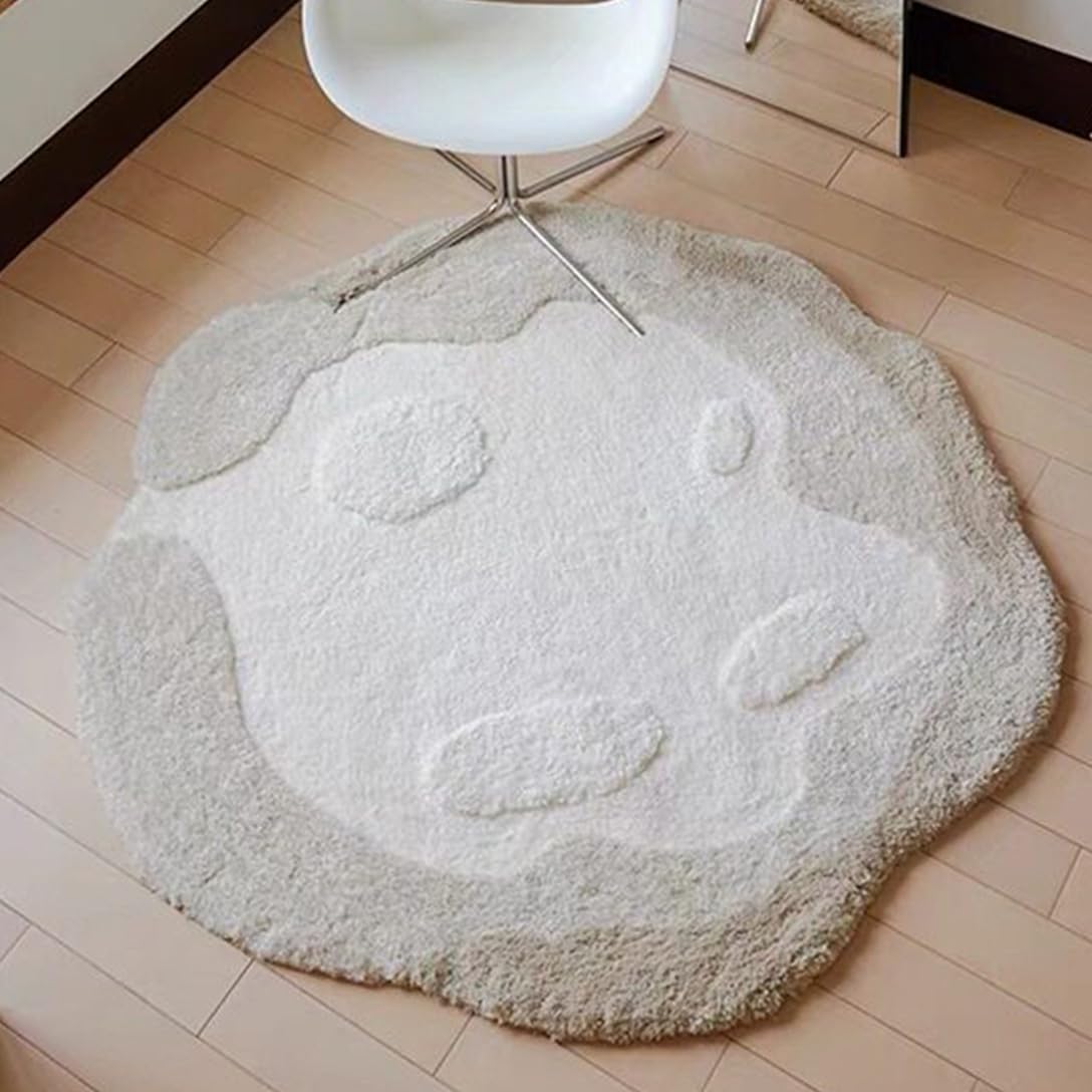 引っ敷き 不規則さ 異型 朦朦たる パステル色の 引っ敷き もふもふ ふわっと手当たり 好いたらしい 引っ敷き 洗い濯ぎし分かりやすい 洗える 防音 室内 フロッキーカーペット おもしろ 子供部屋 寝部屋用 リビング 臥榻傍え オール季節相応う