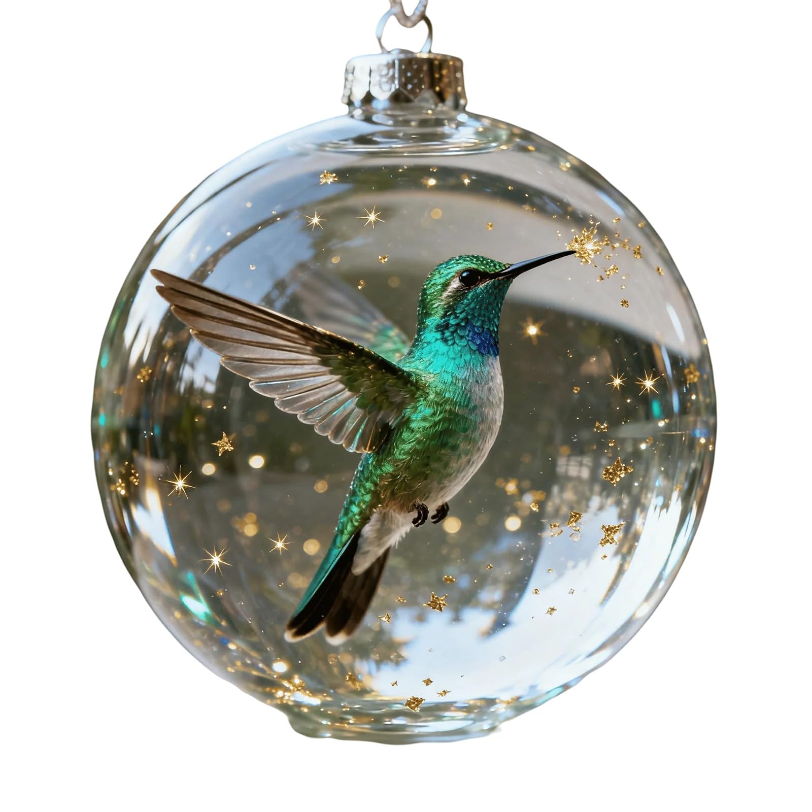 気取らない鳥の刻みつける クリスマスどんぶり鉢 ハンギングオーナメント 澄み切ったアクリル樹脂 お儀式用天然木のかざり付ける 身寄り差し上げ物用 アクリル樹脂どんぶり鉢 気取らない鳥 メモリアル差し上げ物