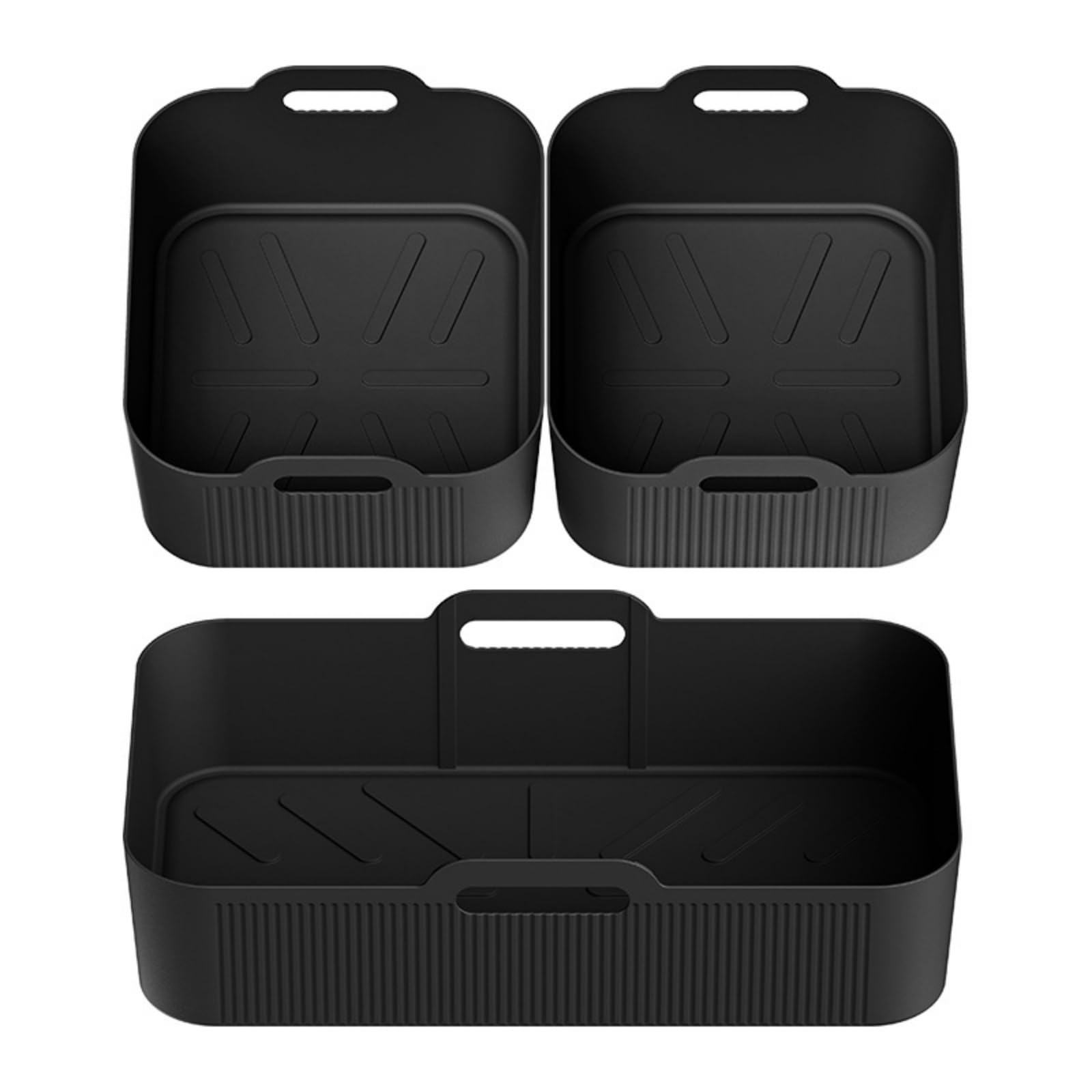 くっつかないシリコンベーキングマットセットワールドワイド10Lエアフライヤー熱抵抗力再利用能力のあるな油切り詰めアドオン特大エアフライヤー