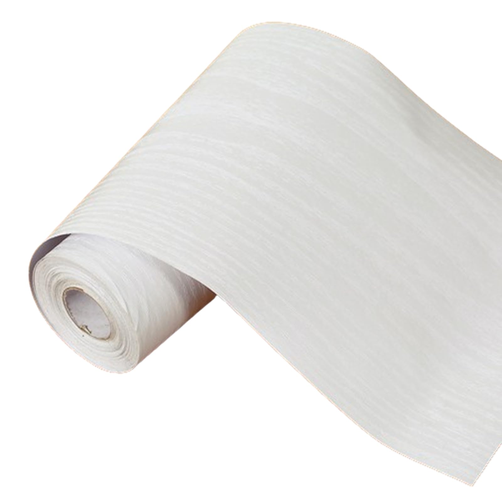 11 Yard White Wood Grain Wallpaper Border Removable PVC Waterproof Peel and Stick Wallpaper,Bathroom Mirror Frame Border Sticker Wall Decor 3.93\u0027\u0027 x 393\u0027\u0027