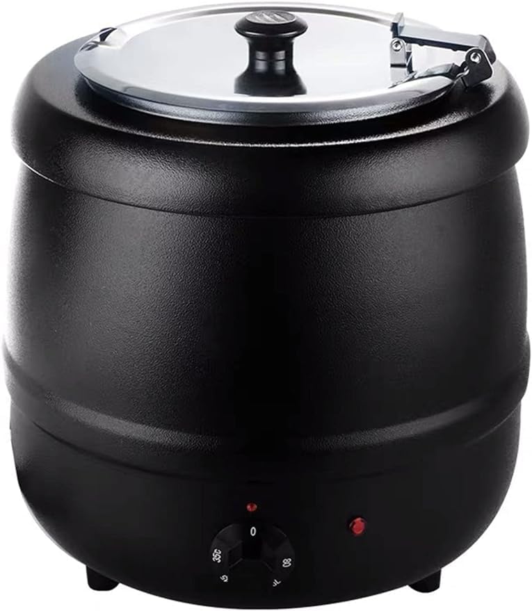 10L-13L食料雑貨類用吸いもの釜ウォーマー, 御役目用 ステンレス鋼鋼 御役目用明かり式スープウォーマー体温合わせると, 食べ物屋および大身寄りの利得,吸いものジャー 吸いもの保温鍋,バイキング 食べ物屋 御厨子所備品吸いものジャー 保温ジャー 御役目用, 湯煎式 大電気容量 味噌汁 お粥 カレー (10L)